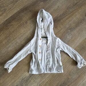 Gray Kids Hoodie by Zara